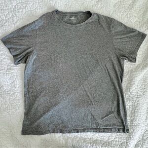 Bombas Bee Better Sz XL Gray T-shirt Pima Cotton Short Sleeve Crew Neck Tee